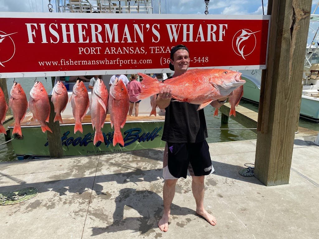 Port Aransas Fishermans Wharf | 900 Tarpon St, Port Aransas, TX 78373, USA | Phone: (361) 749-5448