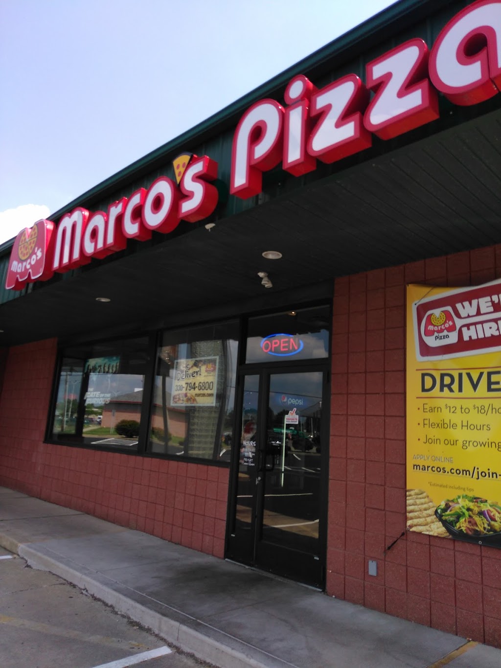 Marcos Pizza | 2130 Eastwood Ave, Akron, OH 44305, USA | Phone: (330) 794-6800