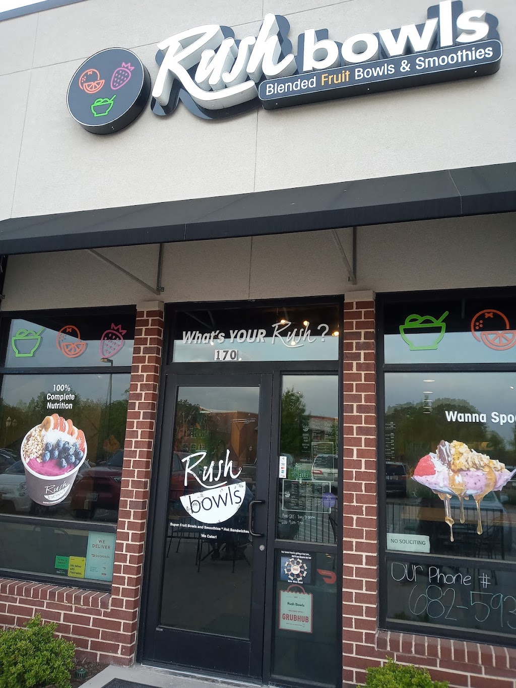 Rush Bowls | 242 Rufe Snow Dr Suite 200, Keller, TX 76248, USA | Phone: (682) 593-8163