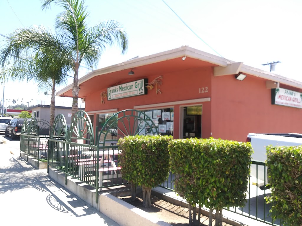 Franks Mexican Grill | 122 W California Ave, Vista, CA 92083, USA | Phone: (760) 758-5980
