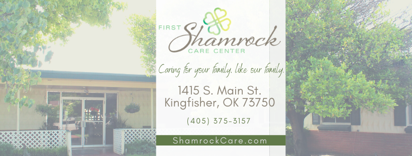 First Shamrock Care Center | 1415 S Main St, Kingfisher, OK 73750, USA | Phone: (405) 375-3157