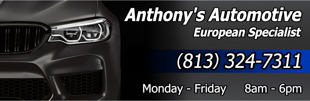 Anthonys Automotive | 3140 East, E State Rd 60, Valrico, FL 33594, USA | Phone: (813) 324-7311
