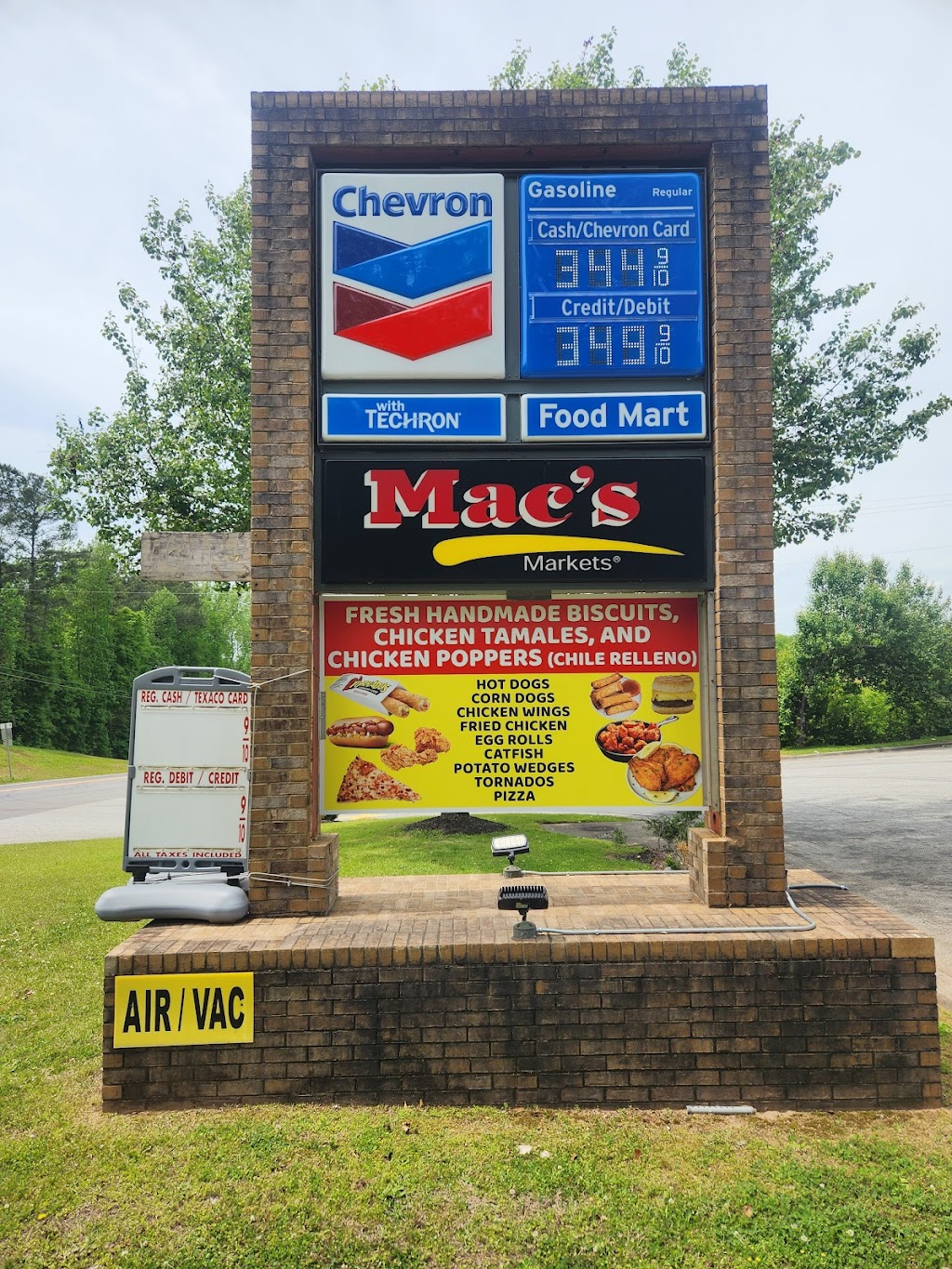 MACS CHEVRON | 505 GA-34 WEST, Newnan, GA 30263, USA | Phone: (770) 252-7770