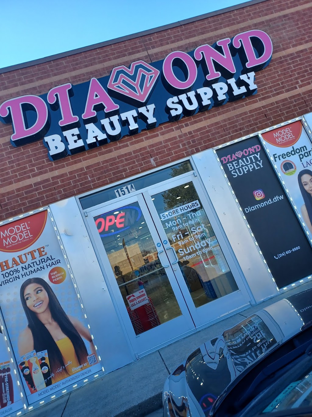 Diamond beauty supply | 1514 W Pleasant Run Rd, Lancaster, TX 75146, USA | Phone: (214) 613-6560