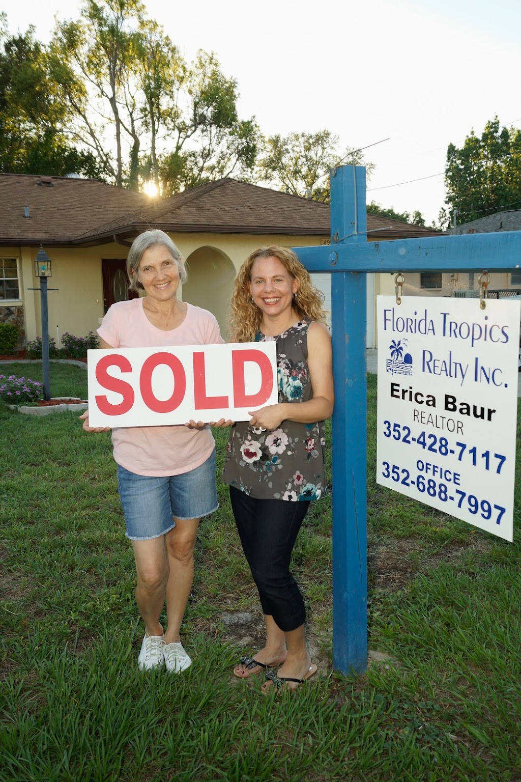 Erica Baur, Florida Tropics Realty | 50 Commercial Way, Spring Hill, FL 34606, USA | Phone: (352) 428-7117