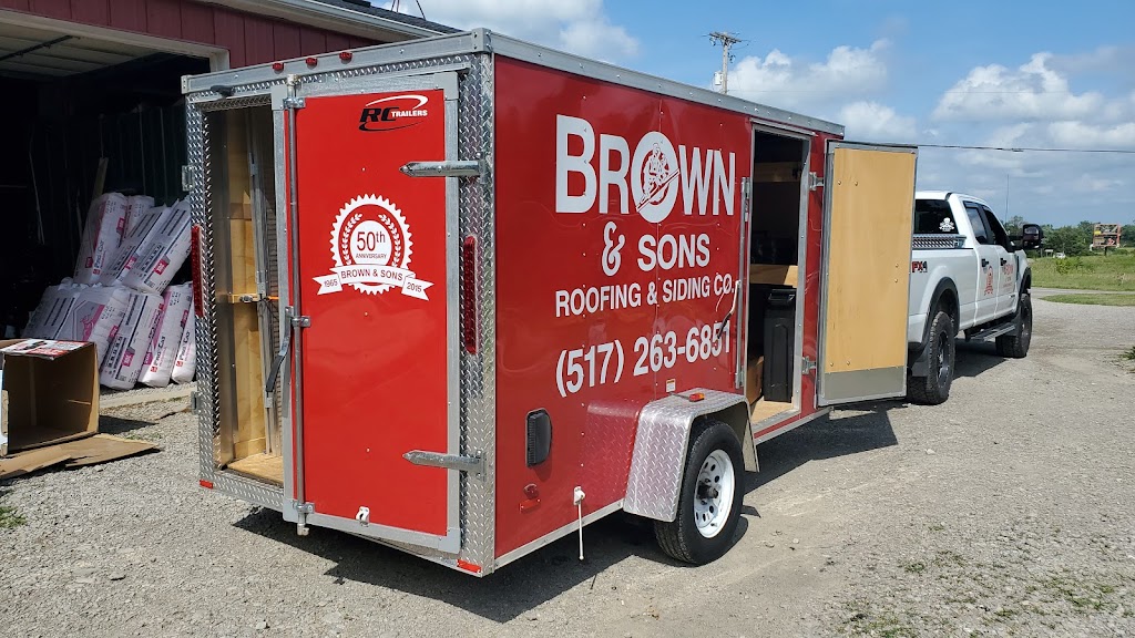 Brown & Sons Roofing & Siding Co. | 3270 Ogden Hwy, Adrian, MI 49221, USA | Phone: (517) 263-6851