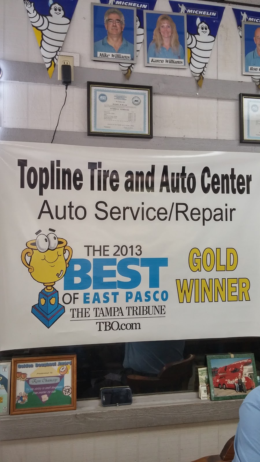 Topline Tire & Auto Center | 5000 Mission Square Ln, Zephyrhills, FL 33542 | Phone: (813) 715-0818