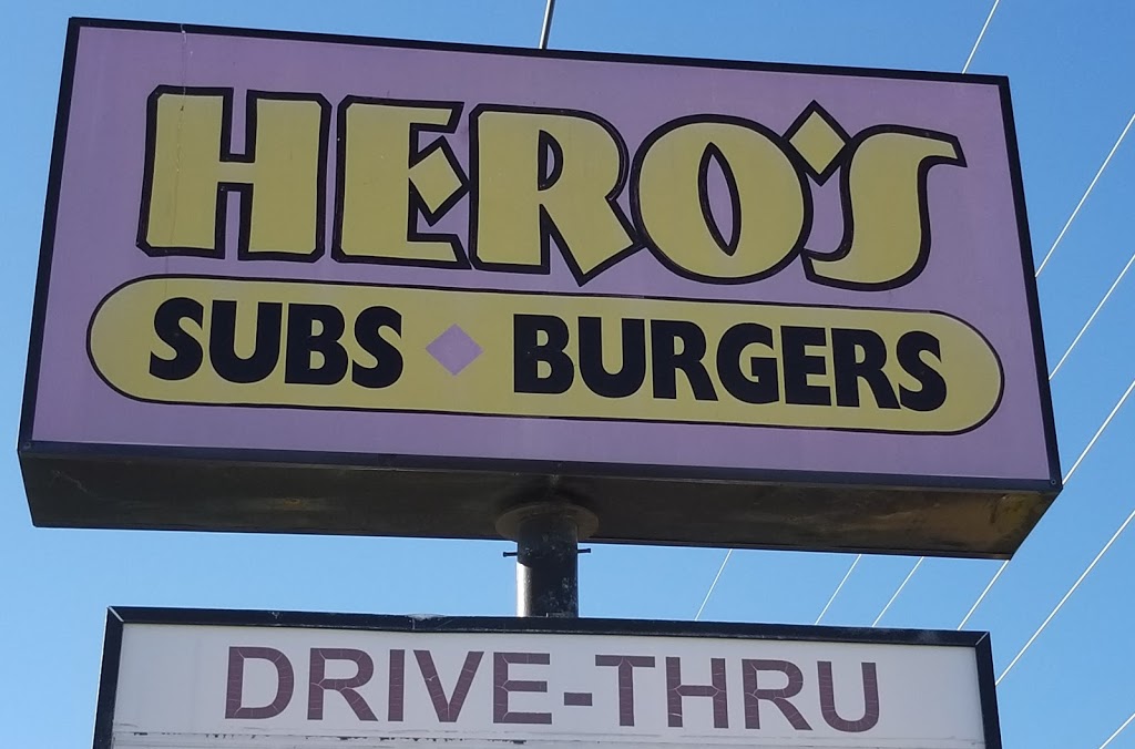 Heros Subs & Burgers | 9518 E Pine St, Tulsa, OK 74115, USA | Phone: (918) 834-1765