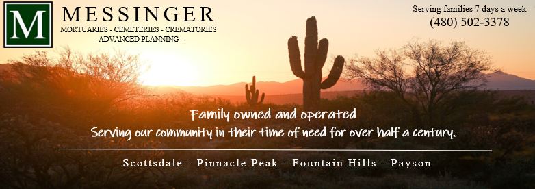 Messinger Pinnacle Peak Mortuary | 8555 E Pinnacle Peak Rd, Scottsdale, AZ 85255, USA | Phone: (480) 502-3378