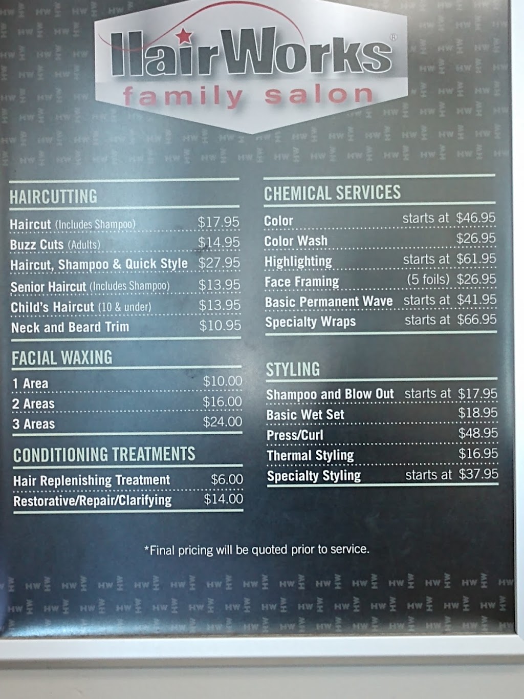 Hairworks | 1231 S Sanderson Ave, Hemet, CA 92545, USA | Phone: (951) 766-4527