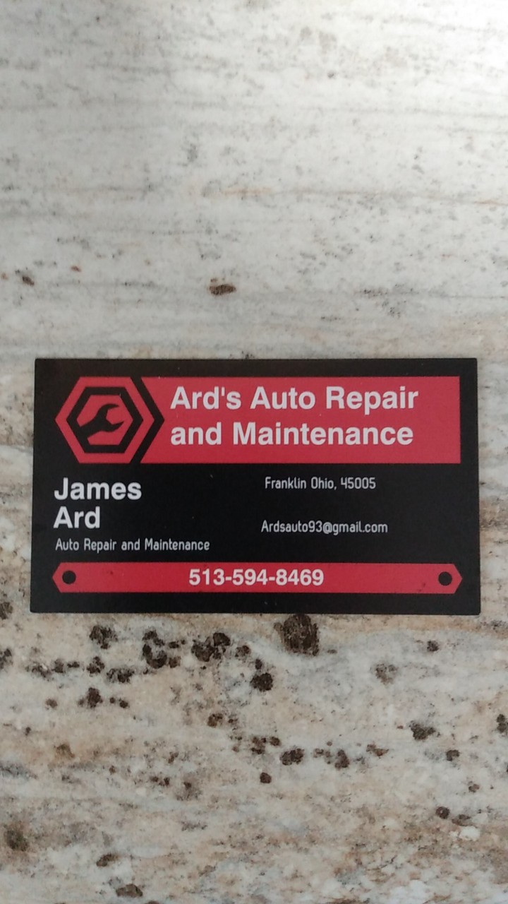 Ards Auto Repair and Maintenance | 8 Angela Dr, Germantown, OH 45327, USA | Phone: (513) 594-8469