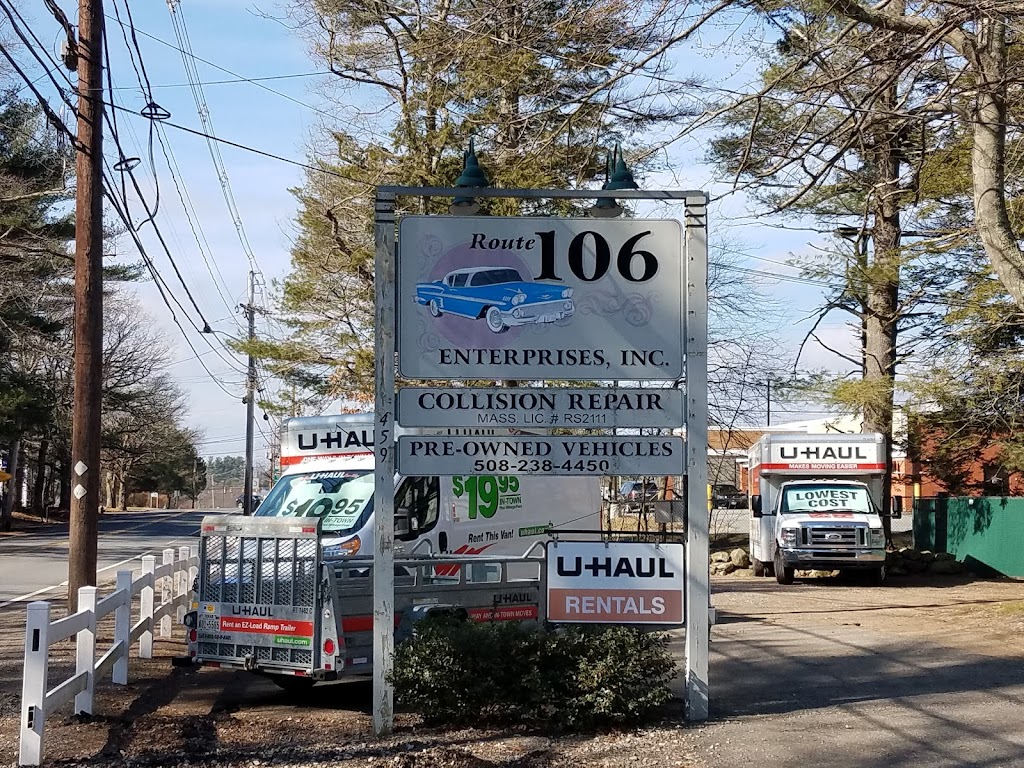 Route 106 Enterprises | 459 Foundry St, North Easton, MA 02356, USA | Phone: (508) 238-4450