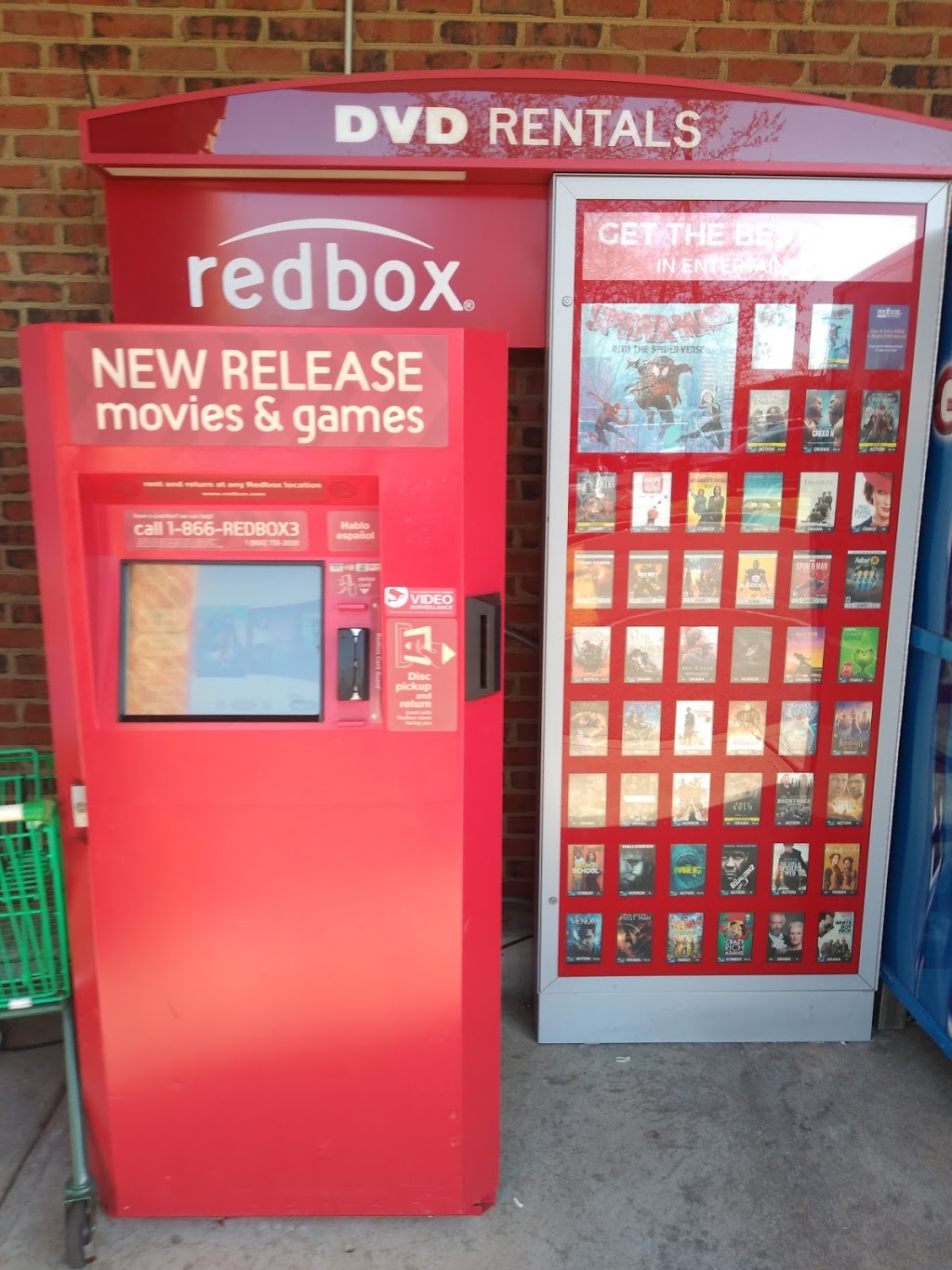 Redbox | 2924 Mt Holly-Huntersville Rd, Charlotte, NC 28214, USA | Phone: (866) 733-2693