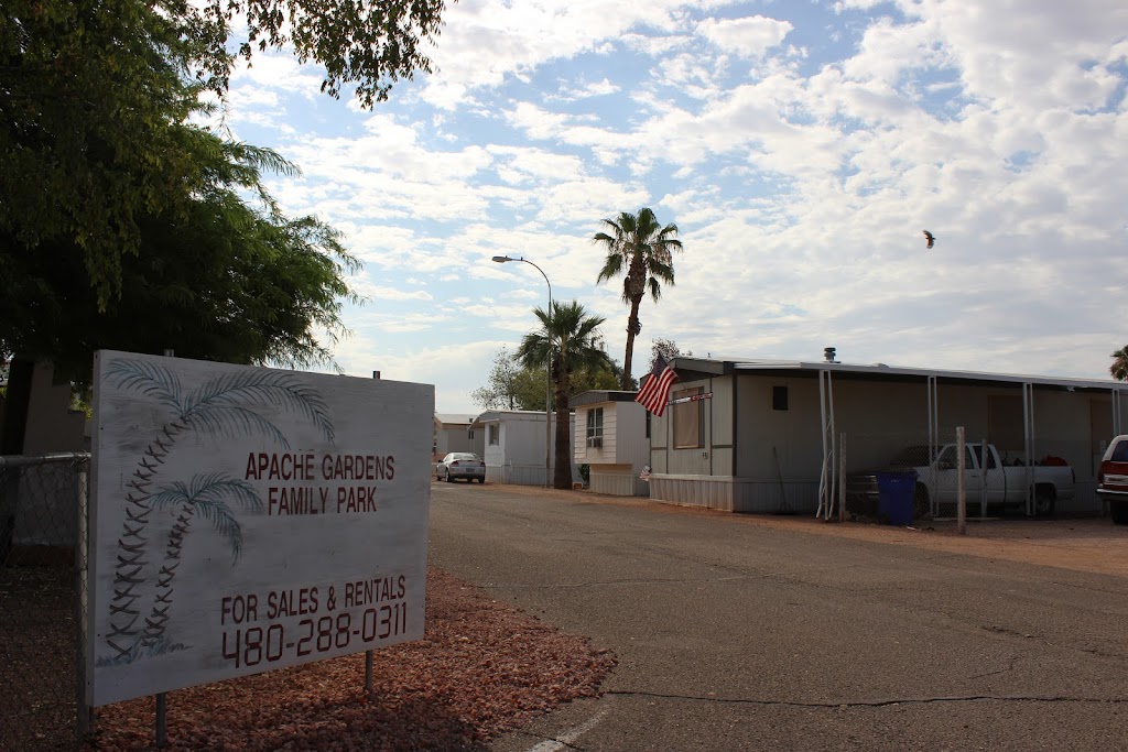 Apache Gardens Mobile Home Community | 1617 N Ironwood Dr, Apache Junction, AZ 85120, USA | Phone: (480) 288-0311