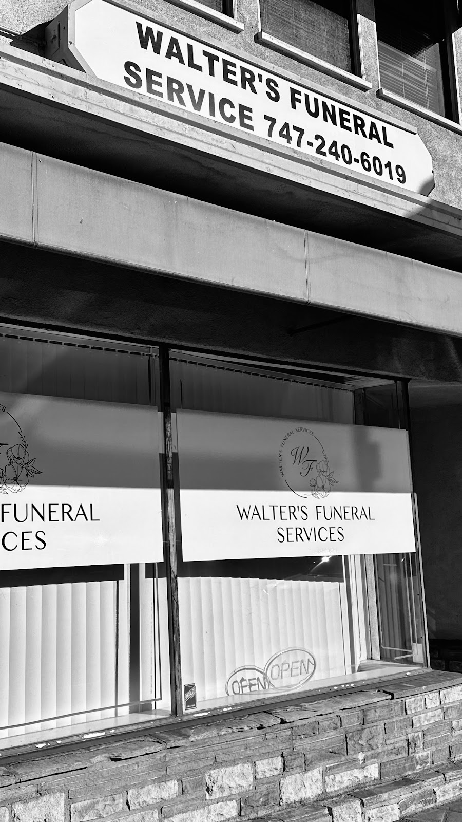 Walter’s Funeral Services, Inc. | 422 N Glendale Ave, Glendale, CA 91206, USA | Phone: (747) 240-6019