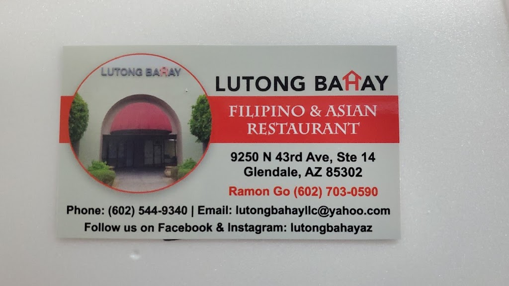 Lutong Bahay | 9250 N 43rd Ave Ste 14, Glendale, AZ 85302, USA | Phone: (602) 703-0590