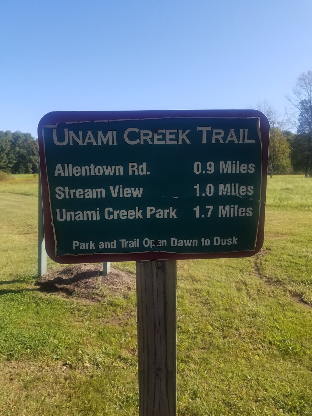 Unami Creek Trailhead | 1960 Kumry Rd, Quakertown, PA 18951, USA | Phone: (215) 536-2090