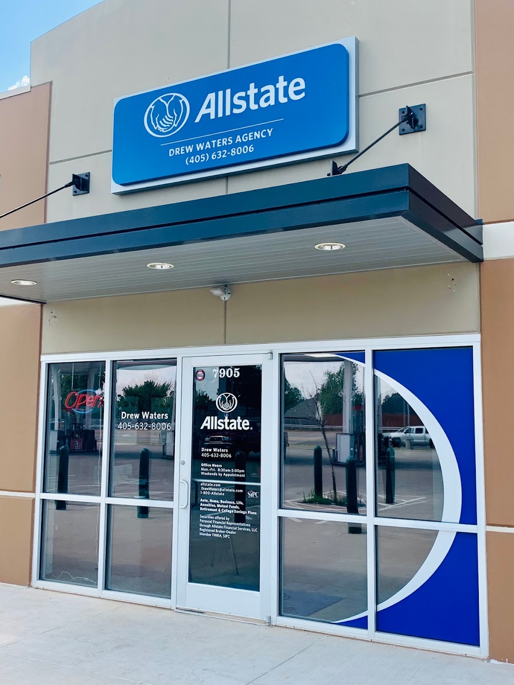 Drew Waters: Allstate Insurance | 7905 N Council Rd, Oklahoma City, OK 73132, USA | Phone: (405) 632-8006