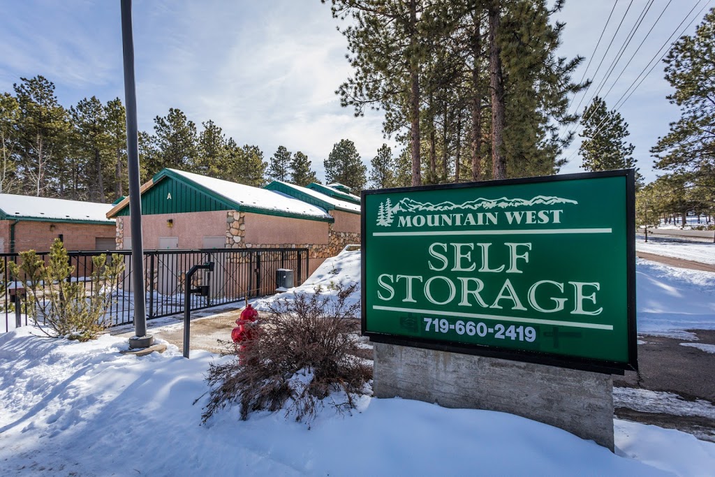 Mountain West Self Storage | 915 CO-67, Woodland Park, CO 80863, USA | Phone: (719) 660-2419