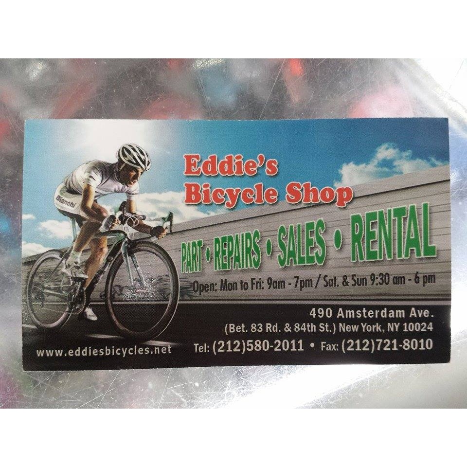 Eddies Bicycle Shop | 490 Amsterdam Ave, New York, NY 10024, USA | Phone: (212) 580-2011