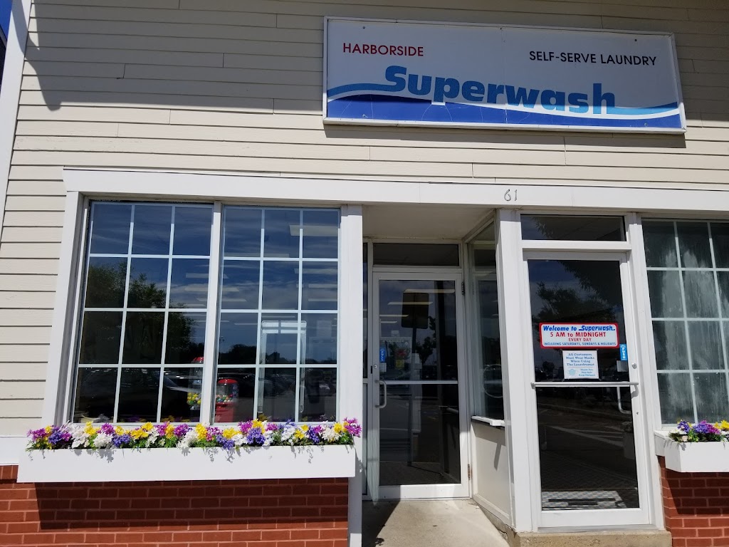 Harborside Superwash Laundromat | 61 Cole Pkwy, Scituate, MA 02066, USA | Phone: (508) 587-3510