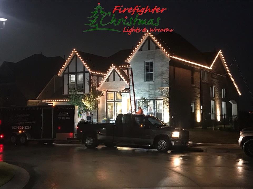 Firefighter Christmas Lights & Wreaths llc | 4601 Church St, Celina, TX 75009, USA | Phone: (903) 505-3264