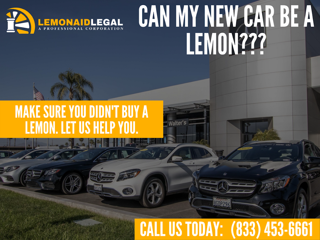 Lemon-Aid Legal APC - Lemon Law Attorney | 420 Exchange #270, Irvine, CA 92602, USA | Phone: (949) 662-2132