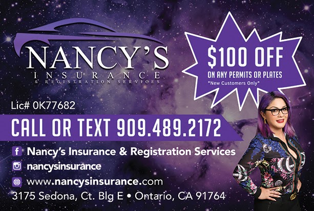 Nancys Insurance & Registration Services | 5461 Holt Blvd Suite A, Montclair, CA 91763, USA | Phone: (909) 308-4300