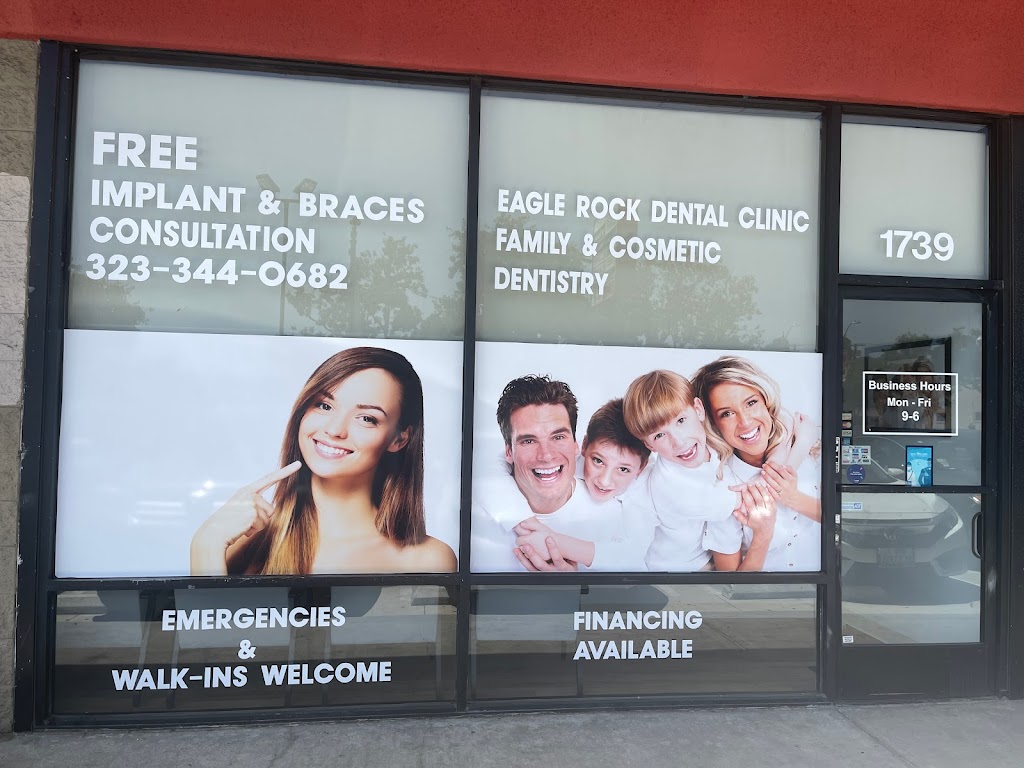 Eagle Rock Dental Clinic | 1739 Colorado Blvd, Los Angeles, CA 90041, USA | Phone: (323) 344-0682