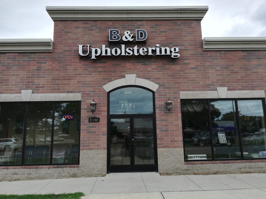 B & D Upholstering Inc. | 26641 Gratiot Ave, Roseville, MI 48066, USA | Phone: (586) 777-9396