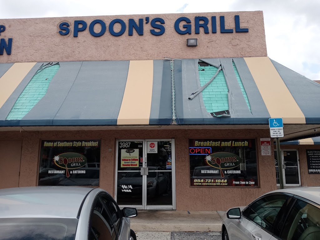 Spoons Grill & Restaurant | 3987 NW 19th St, Lauderdale Lakes, FL 33311, USA | Phone: (954) 731-1044