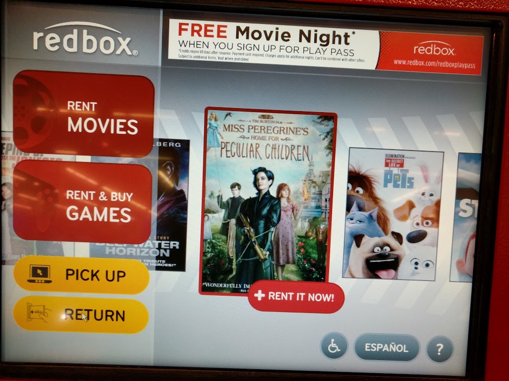 Redbox | 3135 Niagara Falls Blvd, Amherst, NY 14228, USA | Phone: (866) 733-2693