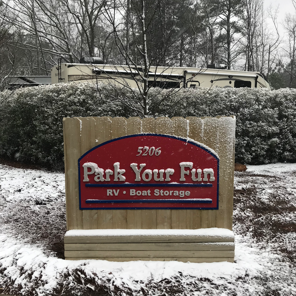 Park Your Fun RV & Boat Storage Facility | 5206 Hopgood Rd, Acworth, GA 30102, USA | Phone: (404) 314-1397