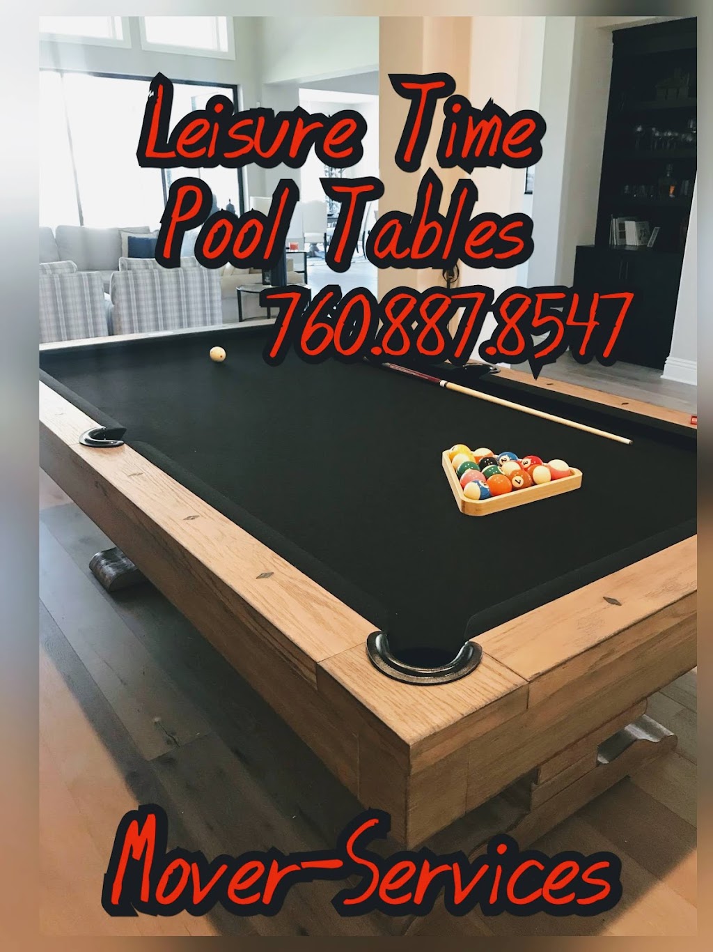 Leisure Time Pool Tables | 9401 Wasco Ave, Hesperia, CA 92345, USA | Phone: (760) 887-8547