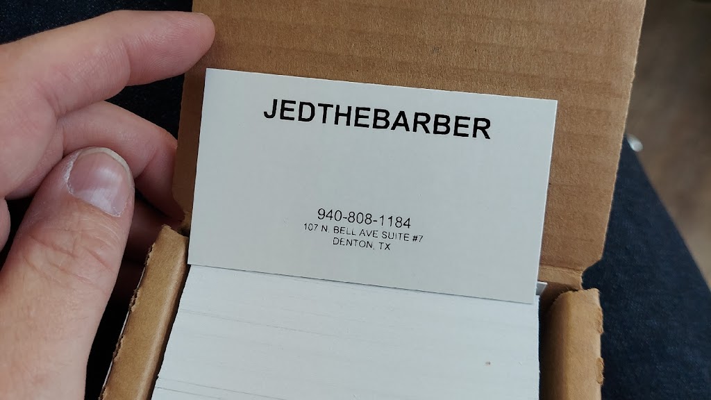 JedTheBarber | 107 S Bell Ave #7, Denton, TX 76201, USA | Phone: (940) 808-1184