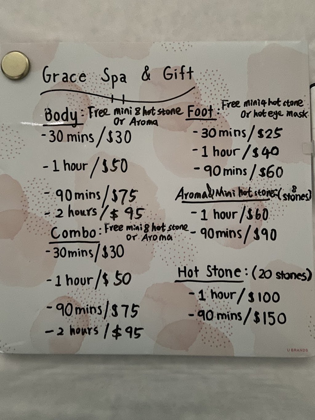 Grace Spa & Gift | 2188 Jericho Turnpike, Garden City Park, NY 11040, USA | Phone: (516) 280-3613