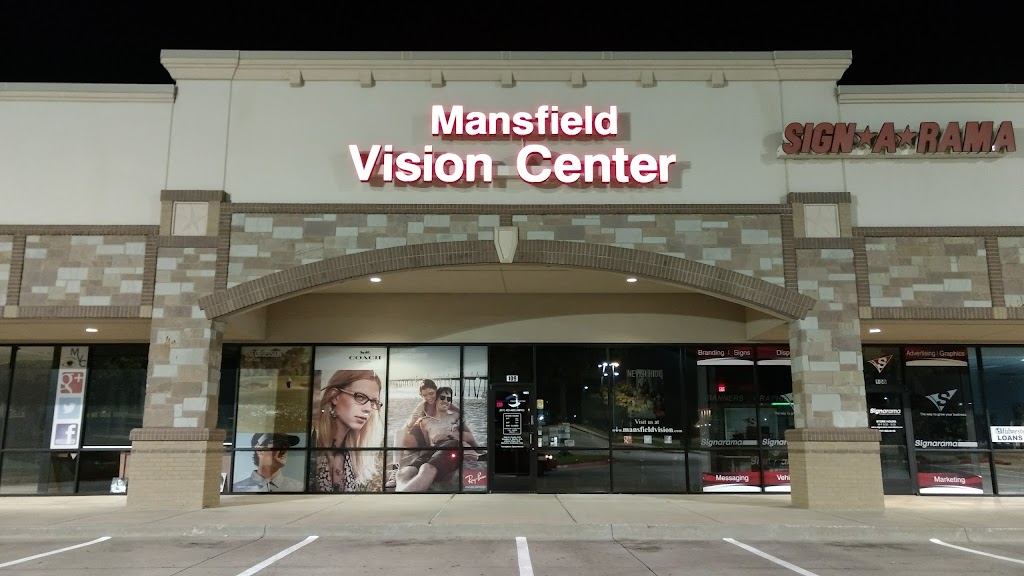 Mansfield Vision Center LLC | 990 U.S. 287 Frontage Rd #109, Mansfield, TX 76063, USA | Phone: (817) 453-4682