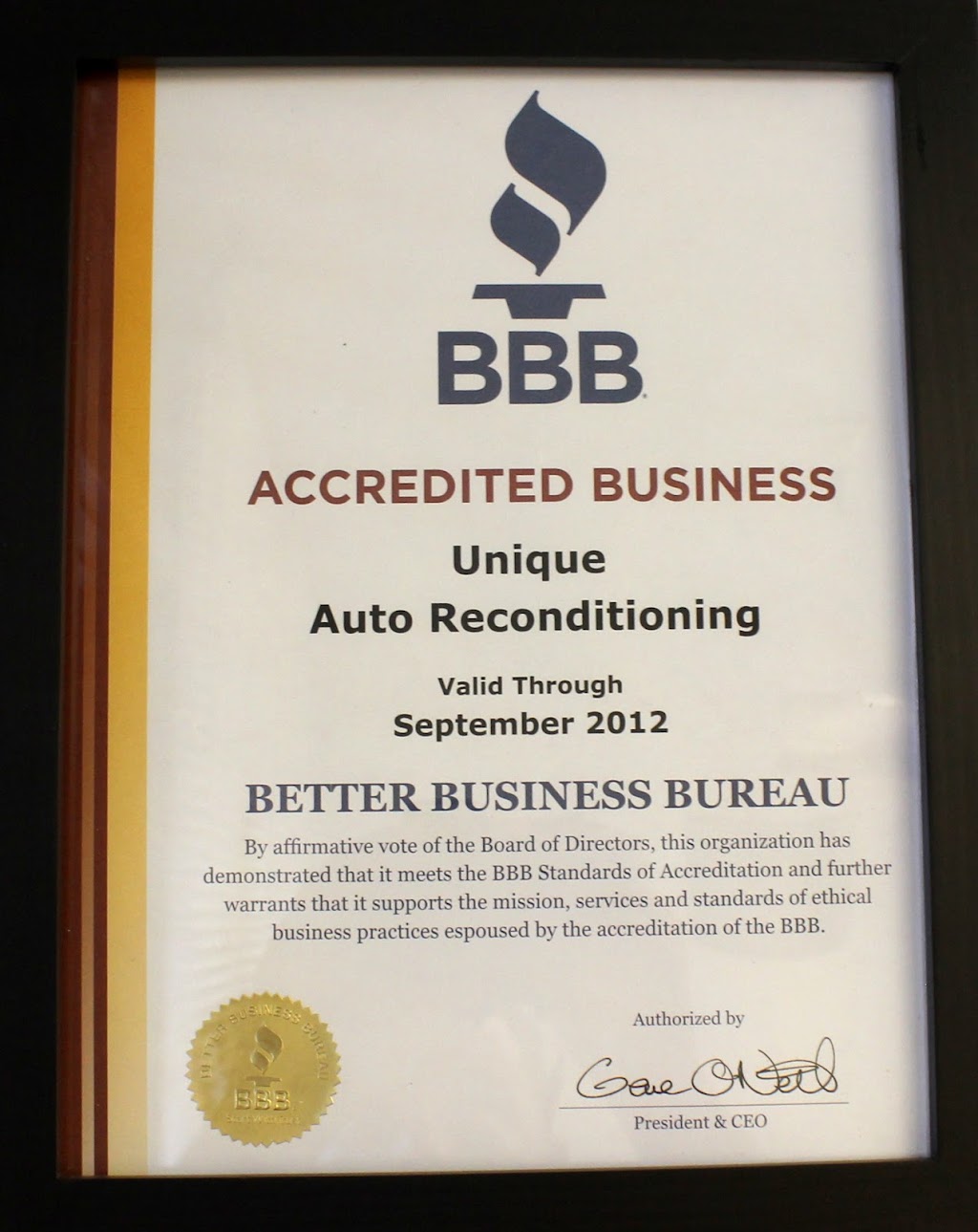 Unique Auto Reconditioning | 1427 Mission Rd # E, South San Francisco, CA 94080, USA | Phone: (650) 992-8880