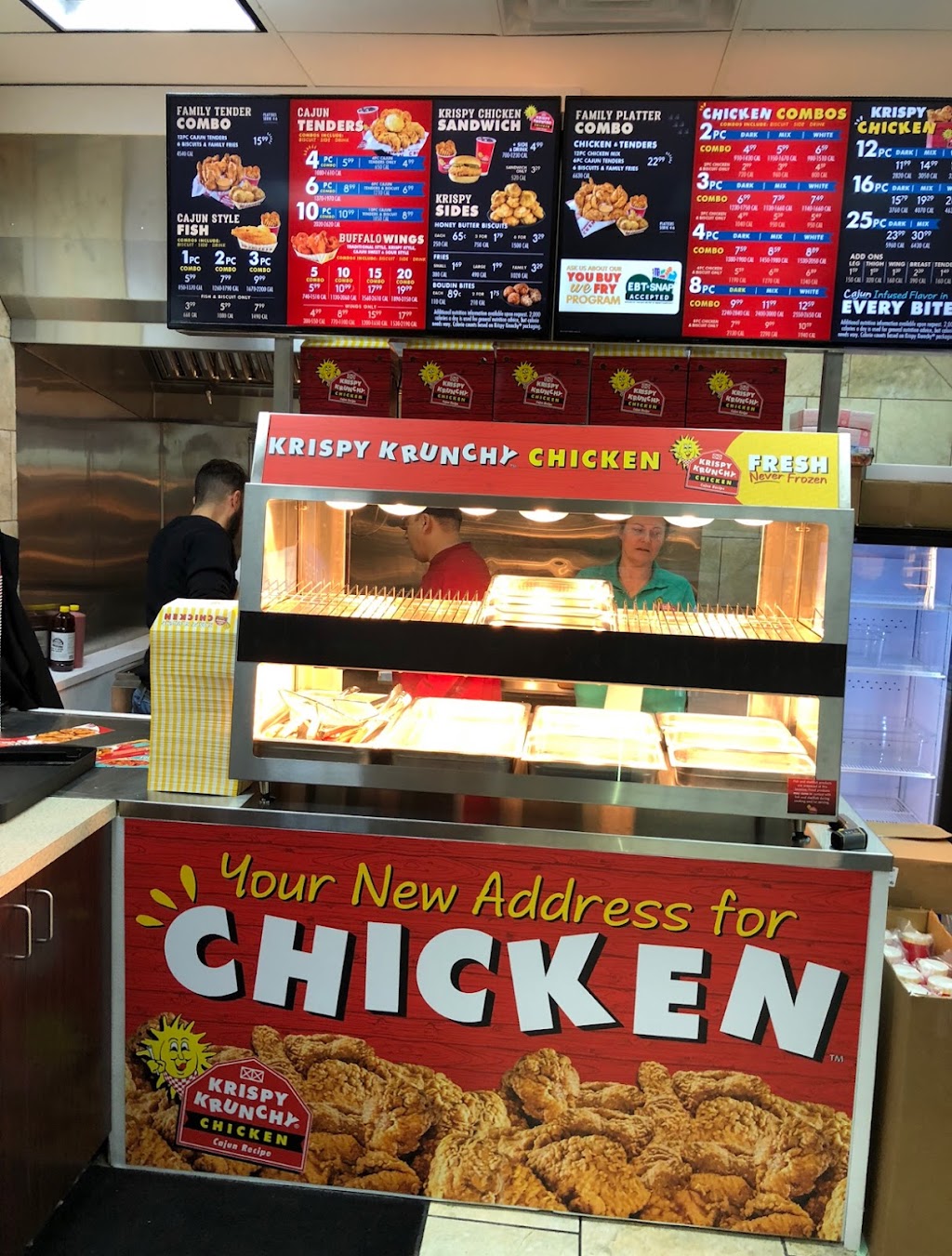 Krispy Krunchy Chicken | 7705 Parallel Pkwy, Kansas City, KS 66112, USA | Phone: (913) 287-6500