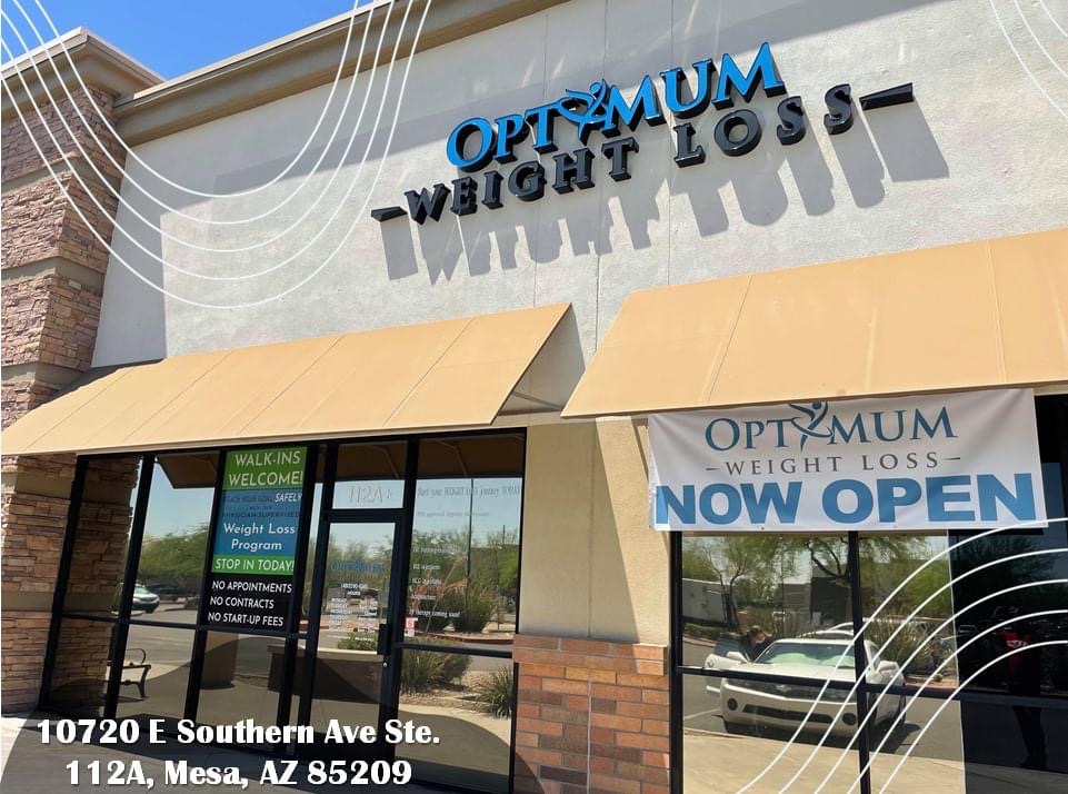 Optimum Weight Loss | 10720 E Southern Ave Suite 112A, Mesa, AZ 85209 | Phone: (480) 590-6245