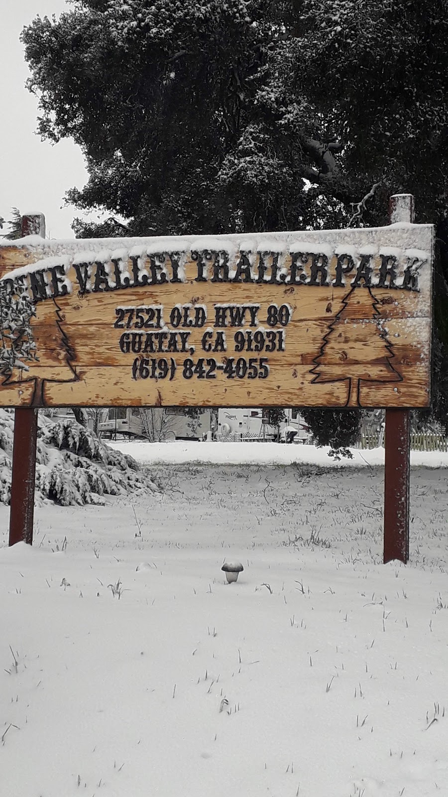 Pine Valley Trailer Park | 27521 Old Hwy 80, Guatay, CA 91931, USA | Phone: (619) 842-4055