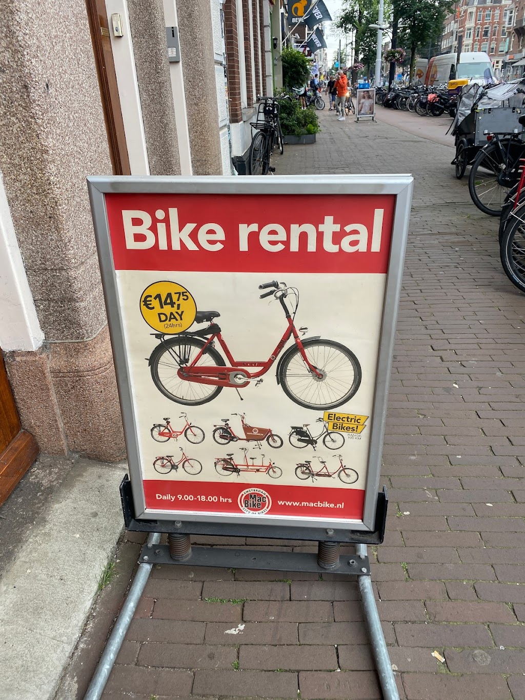 MacBike | Bike Rental & Repair Amsterdam | Vondelpark | Overtoom 45, 1054 HB Amsterdam, Netherlands | Phone: 020 683 3369