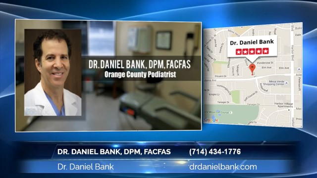 Dr. Daniel Bank DPM, Podiatrist | 1700 Adams Ave Ste 204, Costa Mesa, CA 92626, USA | Phone: (714) 434-1776