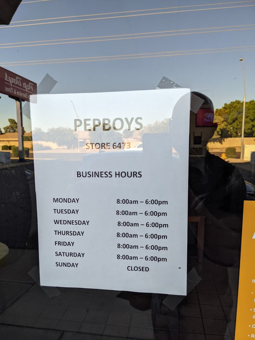 Pep Boys | 10894 N 67th Ave, Glendale, AZ 85304, USA | Phone: (623) 878-7887