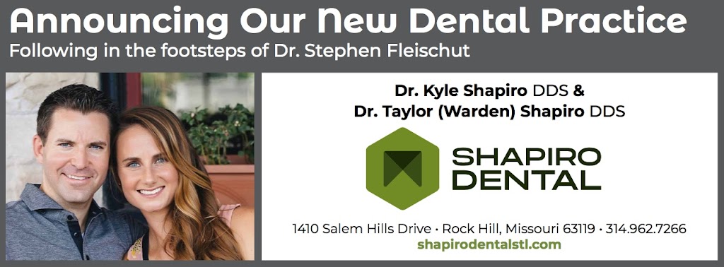Shapiro Dental | 1410 Salem Hills Dr, Webster Groves, MO 63119 | Phone: (314) 962-7266