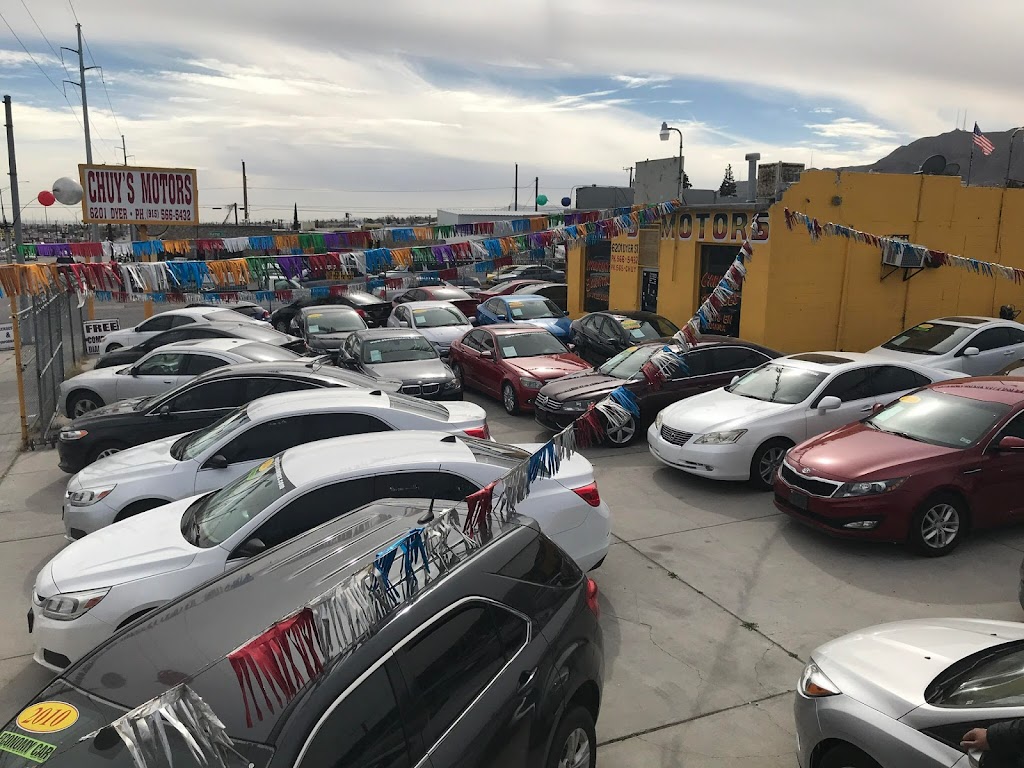 Chuys Motors | 6201 Dyer St, El Paso, TX 79904, USA | Phone: (915) 566-5432