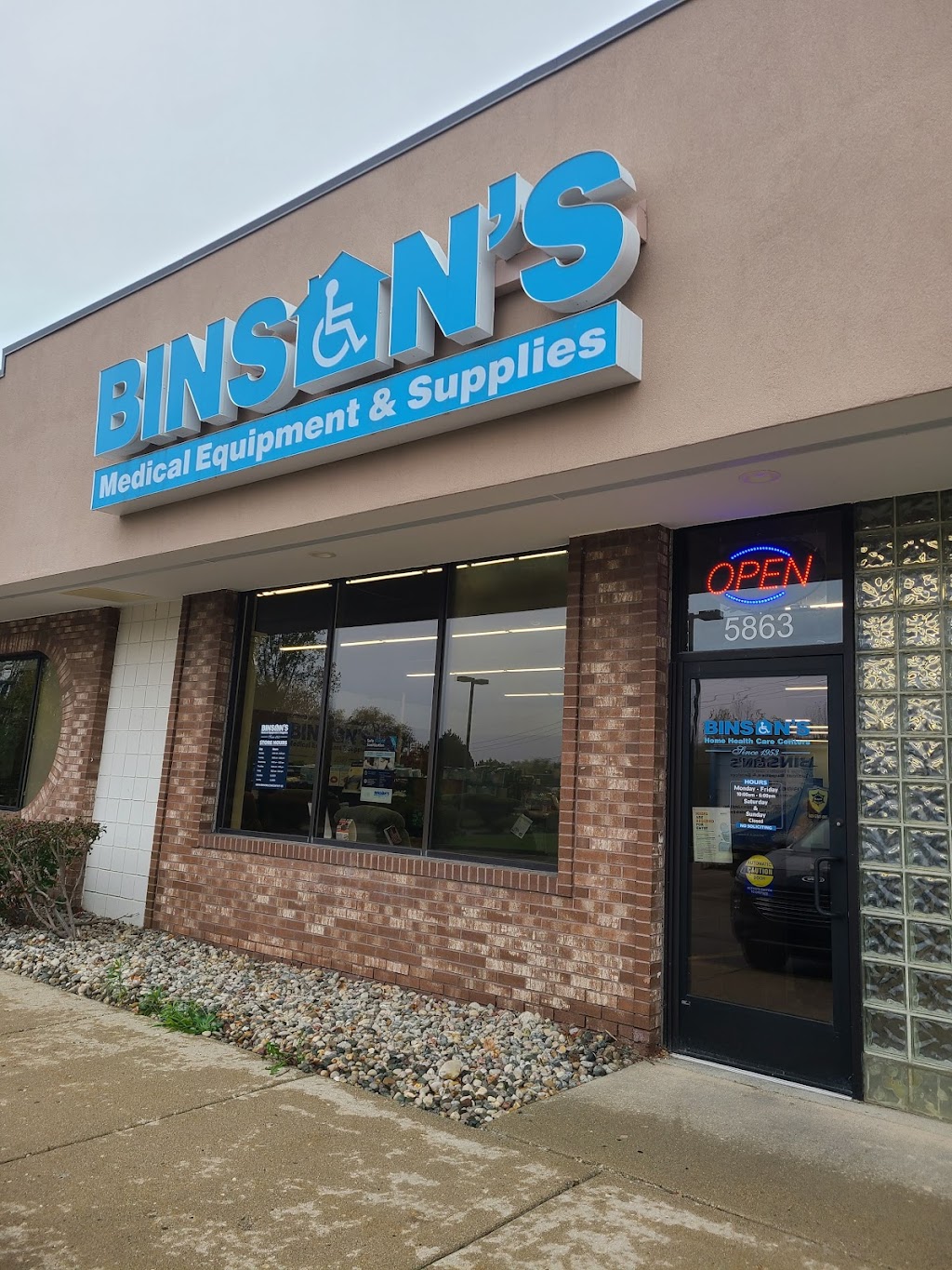 Binsons Medical Equipment and Supplies | 5863 Jackson Rd, Ann Arbor, MI 48103, USA | Phone: (734) 545-7190