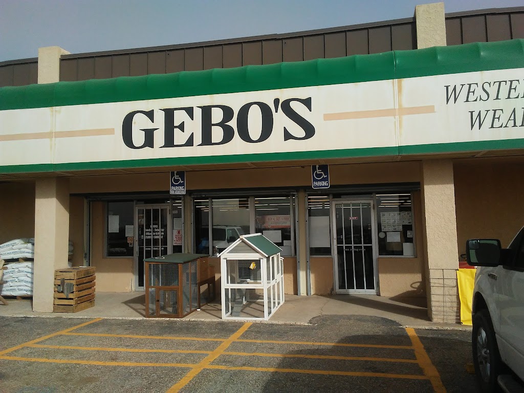 Gebos | 2420 Lubbock Rd, Brownfield, TX 79316, USA | Phone: (806) 637-4677