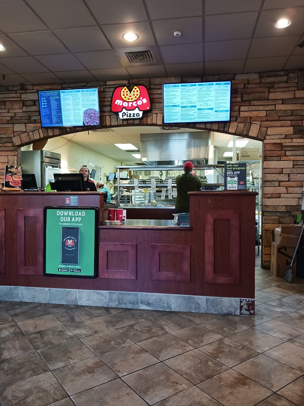 Marcos Pizza | 3520 Patterson Rd, Florissant, MO 63031, USA | Phone: (314) 830-0303