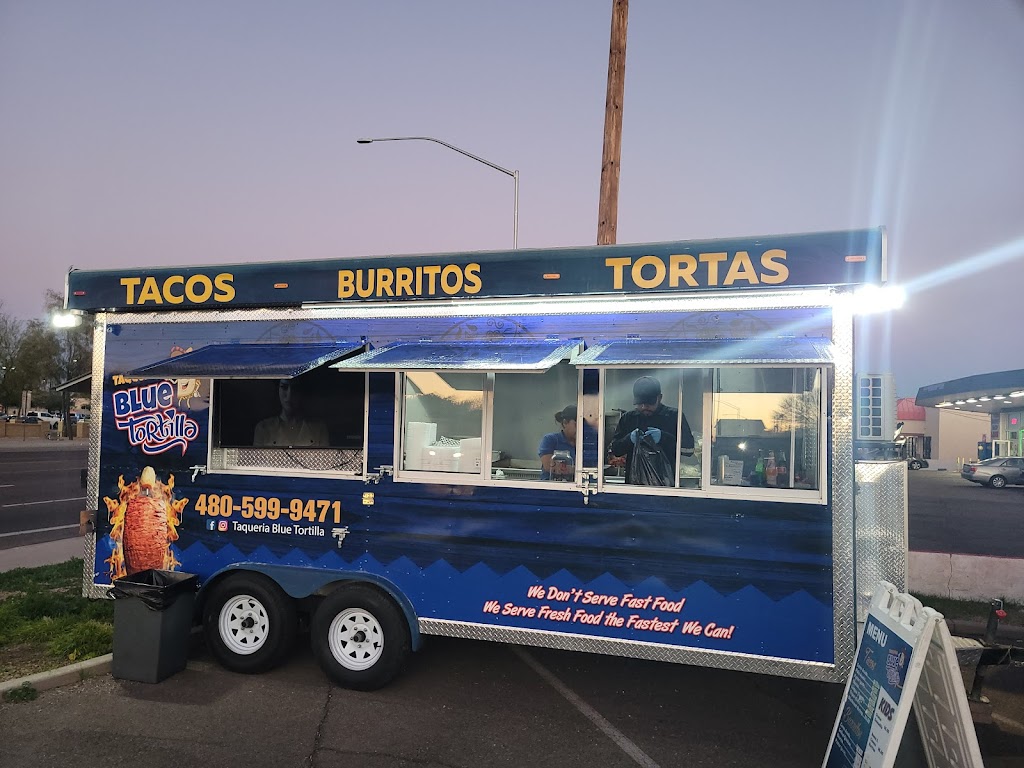 Taqueria Blue tortilla Az food truck | 715 E McKellips Rd, Mesa, AZ 85203, USA | Phone: (480) 599-9471